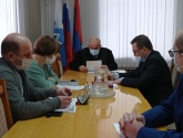 Сергей Ситников обсудил вопросы организации вакцинации с администрацией Нейского района